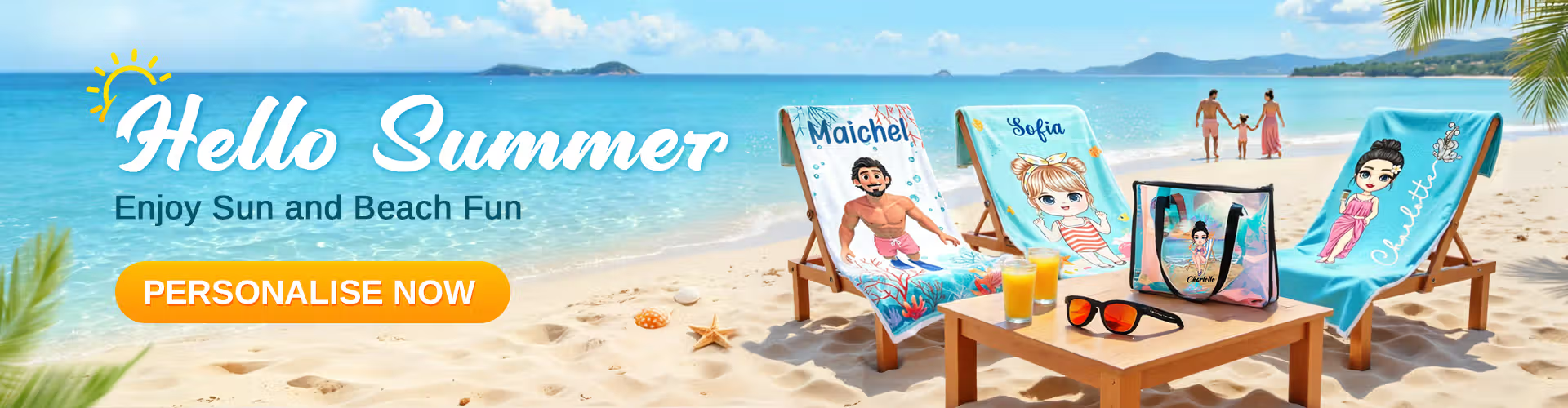 enjoy summer on the beach